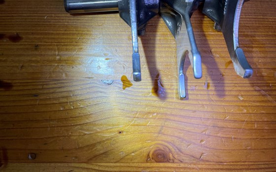 Ducati Hypermotard 1100 EVO SP 2010 Schaltung Schaltwelle Trommel - Bild 8