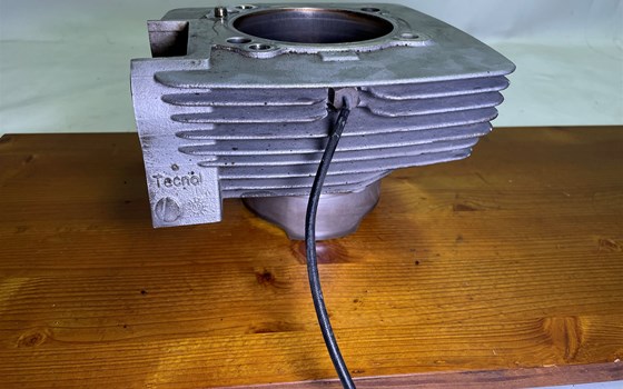 Ducati Hypermotard 1100 EVO SP 2010 Zylinder Kolben hinten - Bild 9