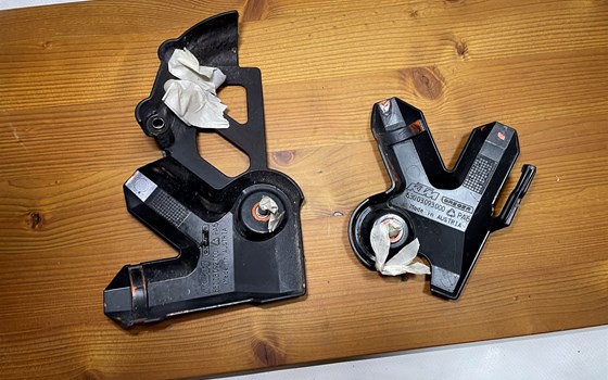 KTM 950 SM LC8 Supermoto Rahmenschutz Verkleidung - Bild 5 KTM 950 SM LC8 Supermoto Rahmenschutz Verkleidung - Bild 5