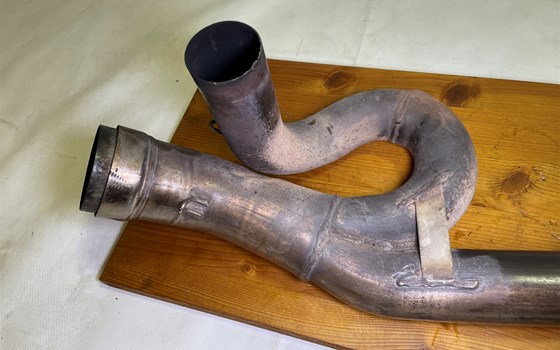 Aprilia RSV 1000 Tuono RP 2003 Krümmer Auspuff Abgasanlage - Bild 3