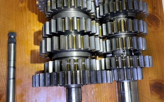 Aprilia RSV 1000 Tuono RP 2003 Getriebe Schaltung Schaltwelle - Bild 7