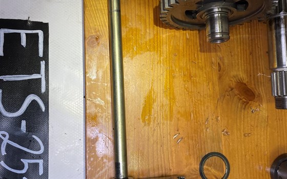 Aprilia RSV 1000 Tuono RP 2003 Getriebe Schaltung Schaltwelle - Bild 8