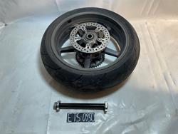 KTM 950 SM LC8 Supermoto Hinterrad Felge hinten Achse Bremse KTM 950 SM LC8 Supermoto Hinterrad Felge hinten Achse Bremse