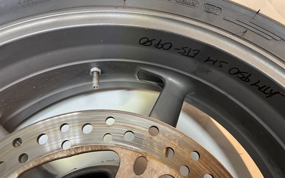 KTM 950 SM LC8 Supermoto Hinterrad Felge hinten Achse Bremse - Bild 4