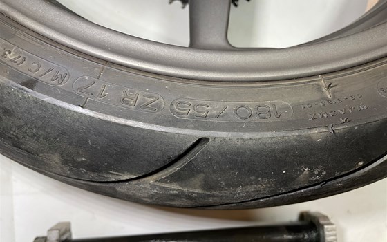 KTM 950 SM LC8 Supermoto Hinterrad Felge hinten Achse Bremse - Bild 6