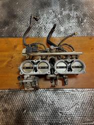 Yamaha YZF R1 RN12 Einspritzanlage Drosselklappe Yamaha YZF R1 RN12 Einspritzanlage Drosselklappe