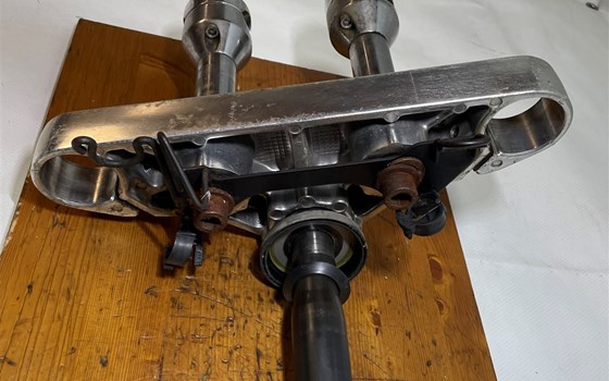 Yamaha XVS 650 Dragstar 4VR Gabelbrücke oben unten - Bild 6