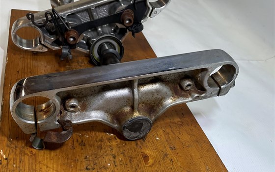 Yamaha XVS 650 Dragstar 4VR Gabelbrücke oben unten - Bild 7