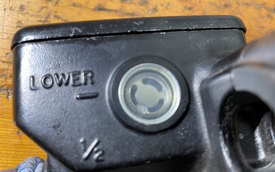 Honda CBR 600 ABS PC41 Hauptbremszylinder Bremshebel - Bild 7