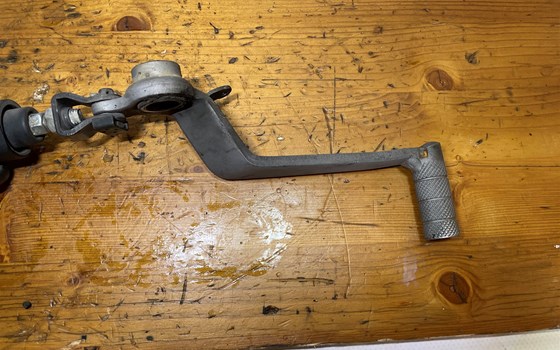 Honda CBR 600 ABS PC41 Bremshebel hinten Bremspumpe - Bild 2