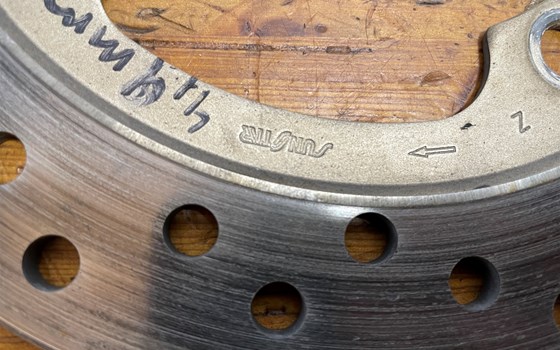 Honda CBR 600 ABS PC41 Bremsscheibe hinten - Bild 3 Honda CBR 600 ABS PC41 Bremsscheibe hinten - Bild 3