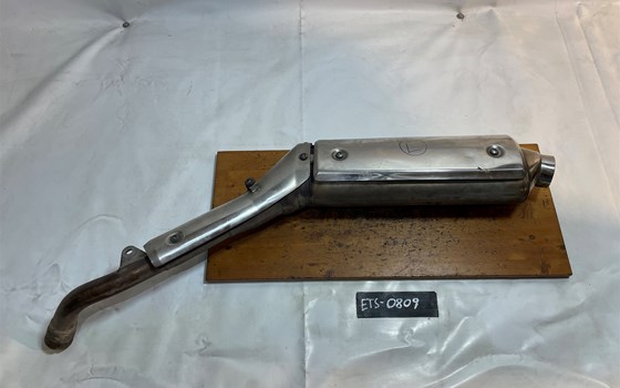 Honda XL 1000 Varadero SD02 Auspuff Endtopf links Abgasanlage - Bild 1 Honda XL 1000 Varadero SD02 Auspuff Endtopf links Abgasanlage - Bild 1