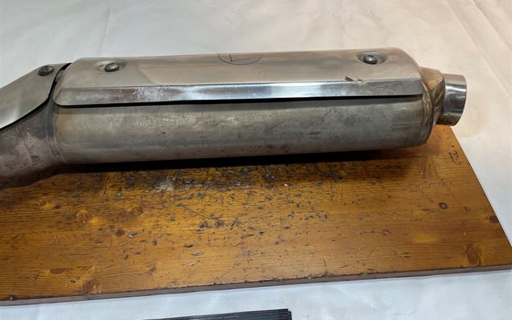 Honda XL 1000 Varadero SD02 Auspuff Endtopf links Abgasanlage - Bild 5 Honda XL 1000 Varadero SD02 Auspuff Endtopf links Abgasanlage - Bild 5