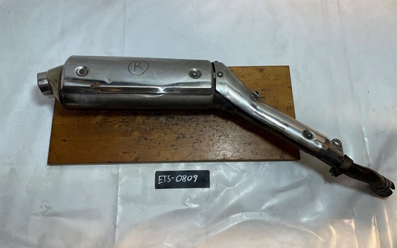 Honda XL 1000 Varadero SD02 Auspuff Endtopf rechts Abgasanlage - Bild 1 Honda XL 1000 Varadero SD02 Auspuff Endtopf rechts Abgasanlage - Bild 1