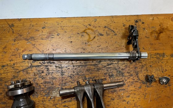 Honda XL 1000 Varadero SD02 Schaltung Schaltwelle Trommel Klauen - Bild 2