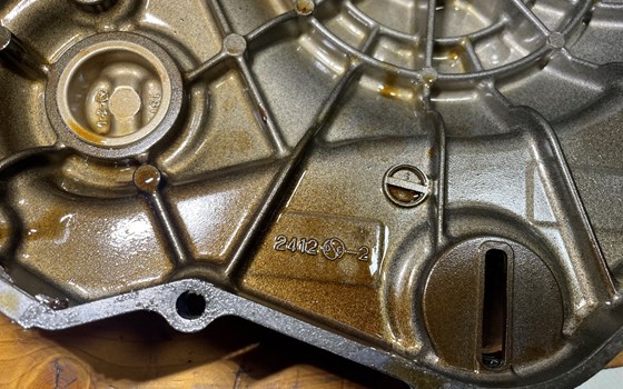 Kawasaki Versys 650 KLE LE650A Kupplungsdeckel Deckel Motor - Bild 8