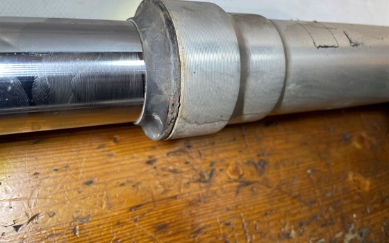 Kawasaki Versys 650 KLE LE650A Gabel Gabelbrücke unten USD - Bild 7 Kawasaki Versys 650 KLE LE650A Gabel Gabelbrücke unten USD - Bild 7