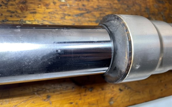 Kawasaki Versys 650 KLE LE650A Gabel Gabelbrücke unten USD - Bild 8 Kawasaki Versys 650 KLE LE650A Gabel Gabelbrücke unten USD - Bild 8