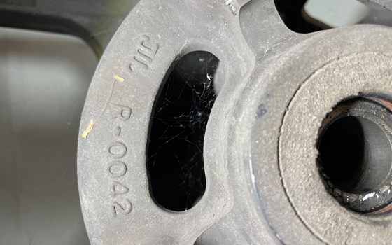 Kawasaki Versys 650 KLE LE650A Hinterrad Felge hinten Reifen - Bild 12