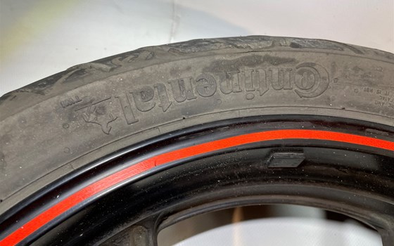 Kawasaki Versys 650 KLE LE650A Hinterrad Felge hinten Reifen - Bild 3