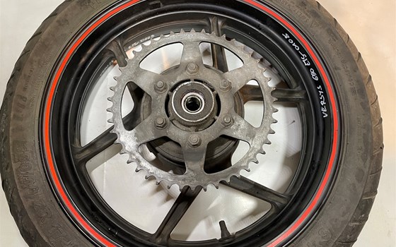 Kawasaki Versys 650 KLE LE650A Hinterrad Felge hinten Reifen - Bild 5