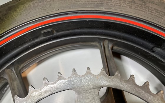 Kawasaki Versys 650 KLE LE650A Hinterrad Felge hinten Reifen - Bild 7