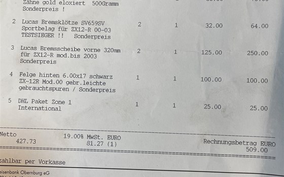 Kawasaki ZX12R ZX 1200 A Motorstutz Sturzpads - Bild 3 Kawasaki ZX12R ZX 1200 A Motorstutz Sturzpads - Bild 3