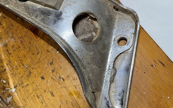 Yamaha XVS 650 Dragstar 4VR Halterung Kotflügel hinten Fender - Bild 14