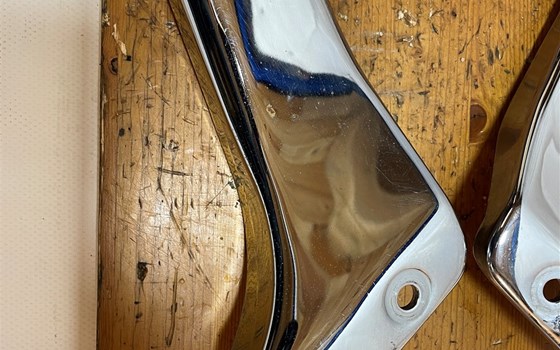 Yamaha XVS 650 Dragstar 4VR Halterung Kotflügel hinten Fender - Bild 5