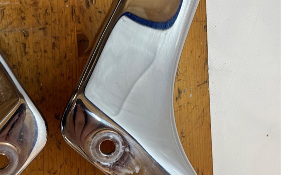 Yamaha XVS 650 Dragstar 4VR Halterung Kotflügel hinten Fender - Bild 6