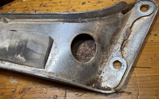 Yamaha XVS 650 Dragstar 4VR Halterung Kotflügel hinten Fender - Bild 9