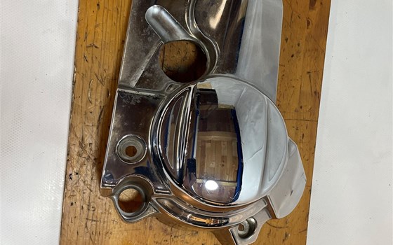 Yamaha XVS 650 Dragstar 4VR Motordeckel rechts Blende Abdeckung - Bild 2