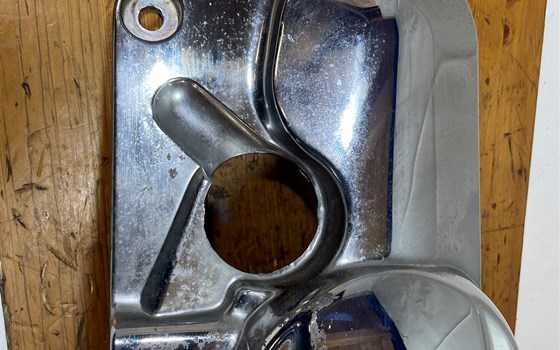 Yamaha XVS 650 Dragstar 4VR Motordeckel rechts Blende Abdeckung - Bild 4