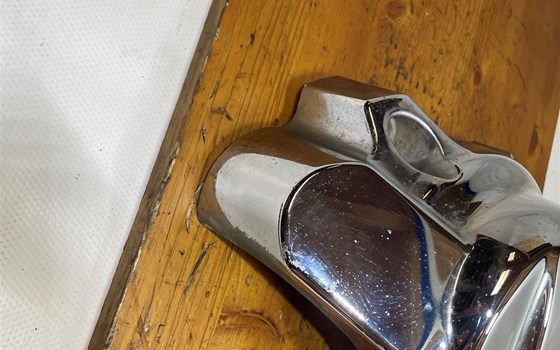 Yamaha XVS 650 Dragstar 4VR Motordeckel rechts Blende Abdeckung - Bild 7