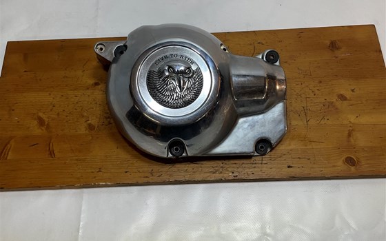 Yamaha XVS 650 Dragstar 4VR Motordeckel links Deckel Blende - Bild 1