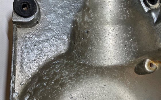 Yamaha XVS 650 Dragstar 4VR Motordeckel links Deckel Blende - Bild 10