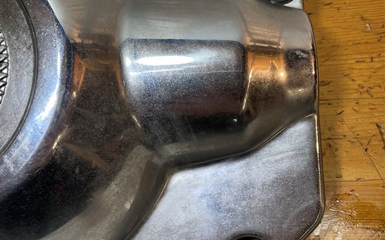 Yamaha XVS 650 Dragstar 4VR Motordeckel links Deckel Blende - Bild 3