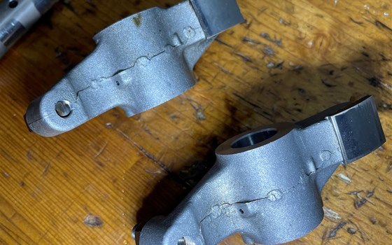 Yamaha XVS 650 Dragstar 4VR Kipphebel hinten - Bild 9