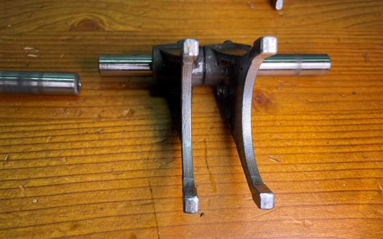 KTM RC 390 2016 Schaltung Schaltwelle Schalttrommel Schaltklauen - Bild 5