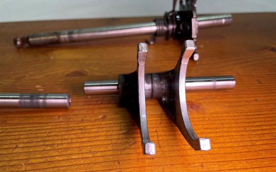 KTM RC 390 2016 Schaltung Schaltwelle Schalttrommel Schaltklauen - Bild 7