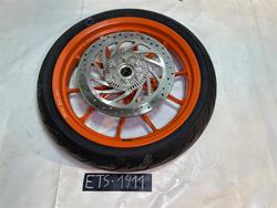KTM RC 390 2016 Vorderrad Felge vorne Bremsscheibe KTM RC 390 2016 Vorderrad Felge vorne Bremsscheibe