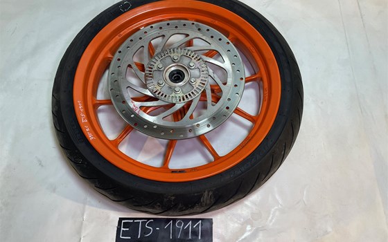 KTM RC 390 2016 Vorderrad Felge vorne Bremsscheibe - Bild 1 KTM RC 390 2016 Vorderrad Felge vorne Bremsscheibe - Bild 1