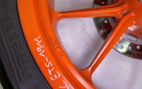 KTM RC 390 2016 Hinterrad Felge hinten Reifen Bremsscheibe - Bild 11