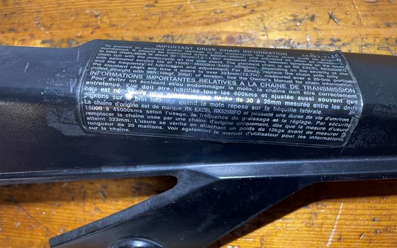 Kawasaki ZX-10R Ninja 06-07 Kettenschutz - Bild 2