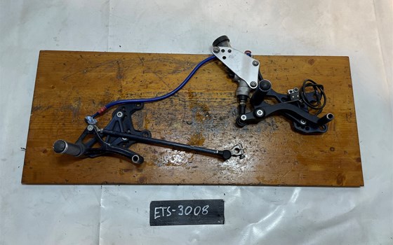 Kawasaki ZX-10R Ninja 06-07 Fußrastenanlage Valter Moto Racing - Bild 1