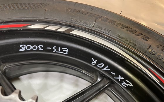 Kawasaki ZX-10R Ninja 06-07 Hinterrad Felge hinten Bremsscheibe - Bild 12