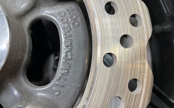 Kawasaki ZX-10R Ninja 06-07 Hinterrad Felge hinten Bremsscheibe - Bild 13