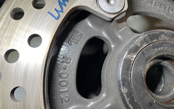 Kawasaki ZX-10R Ninja 06-07 Hinterrad Felge hinten Bremsscheibe - Bild 15