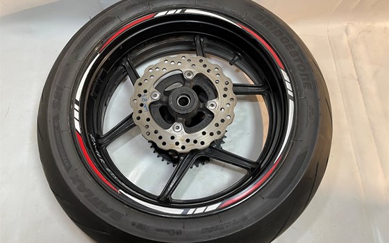 Kawasaki ZX-10R Ninja 06-07 Hinterrad Felge hinten Bremsscheibe - Bild 3