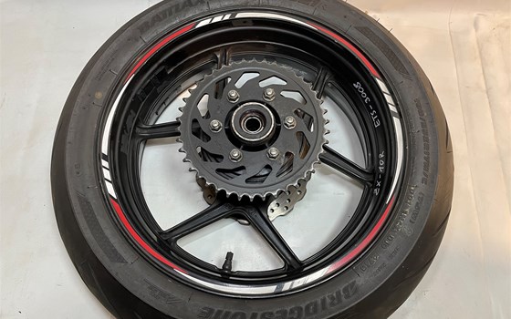Kawasaki ZX-10R Ninja 06-07 Hinterrad Felge hinten Bremsscheibe - Bild 9